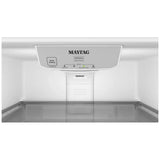Maytag MRTX5121TZ Top Freezer Refrigerator, 33 inch Width, 21 cu. ft. Capacity, Optional Ice Maker (Special Order), Stainless Steel colour, EvenAir™ Cooling System, PowerCold® Feature, BrightSeries™ LED, FreshLock™ crisper