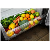 Maytag MRTX7621TZ Top Freezer Refrigerator, 33 inch Width, 21 cu. ft. Capacity, Ice Dispenser (Freezer Located), ENERGY STAR Certified, Stainless Steel colour, EvenAir™ Cooling System, PowerCold® Feature, BrightSeries™ LED, FreshLock™ crisper