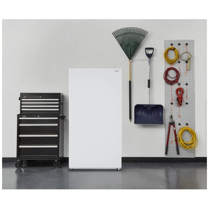 Midea MRU14F2AWW Upright Freezer, 28 inch Width
