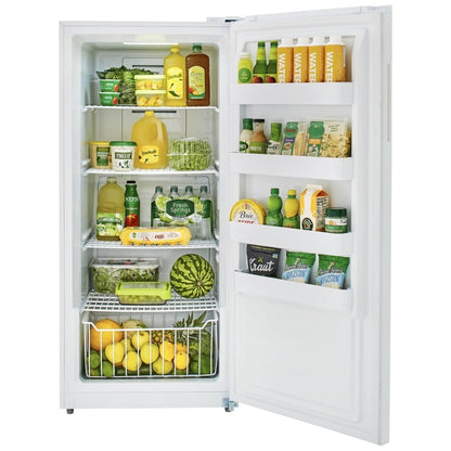 Midea MRU14F2AWW Upright Freezer, 28 inch Width