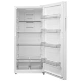 Midea MRU21F6AWW Upright Freezer, 30 inch Width, 21.0 cu. ft. Capacity, Frost Free, ENERGY STAR Certified, Reversible Door, Interior Light (Freezer), Convertible Fridge/Freezer, White colour