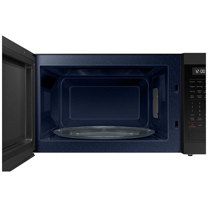 Samsung MS19DG8500MTAC Countertop Built In Microwave, 24 inch Exterior Width, 1.9 cu. ft. Capacity, 900 W Watts, Matte Black Steel colour