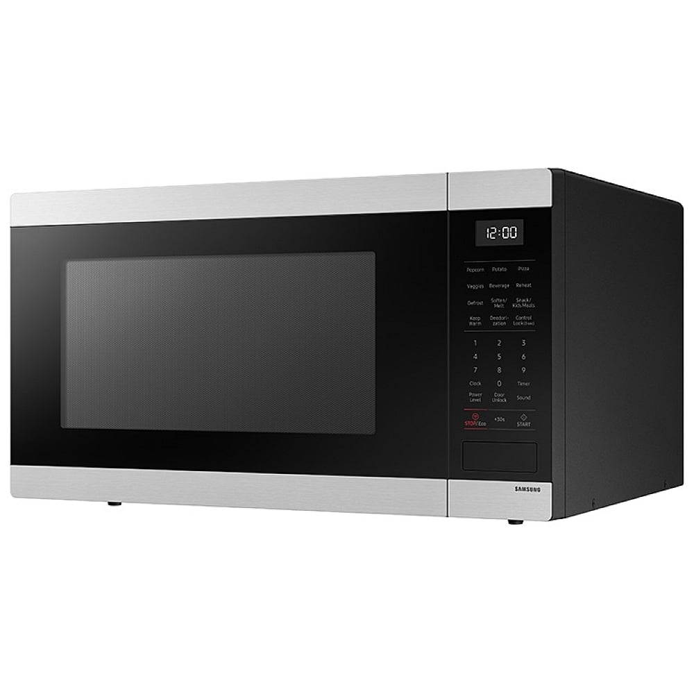 Samsung MS19DG8500SRAC Countertop Built In Microwave, 24 inch Exterior Width, 1.9 cu. ft. Capacity, 900 W Watts, Stainless Steel colour