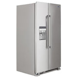 Maytag MSS25C4MGZ Side by Side Refrigerator, Ice Dispenser (Thru Door), Water Dispenser (Exterior), 24.51 cu. ft. Capacity, Stainless Steel colour