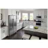 Maytag MSS25N4MKZ Side by Side Refrigerator, 36 inch Width, 25 cu. ft. Capacity, Stainless Steel colour