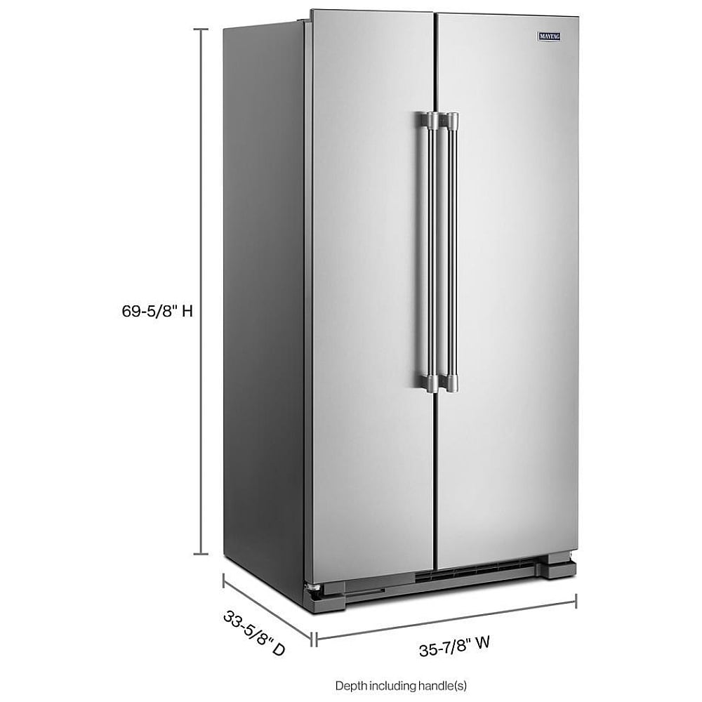 Maytag MSS25N4MKZ Side by Side Refrigerator