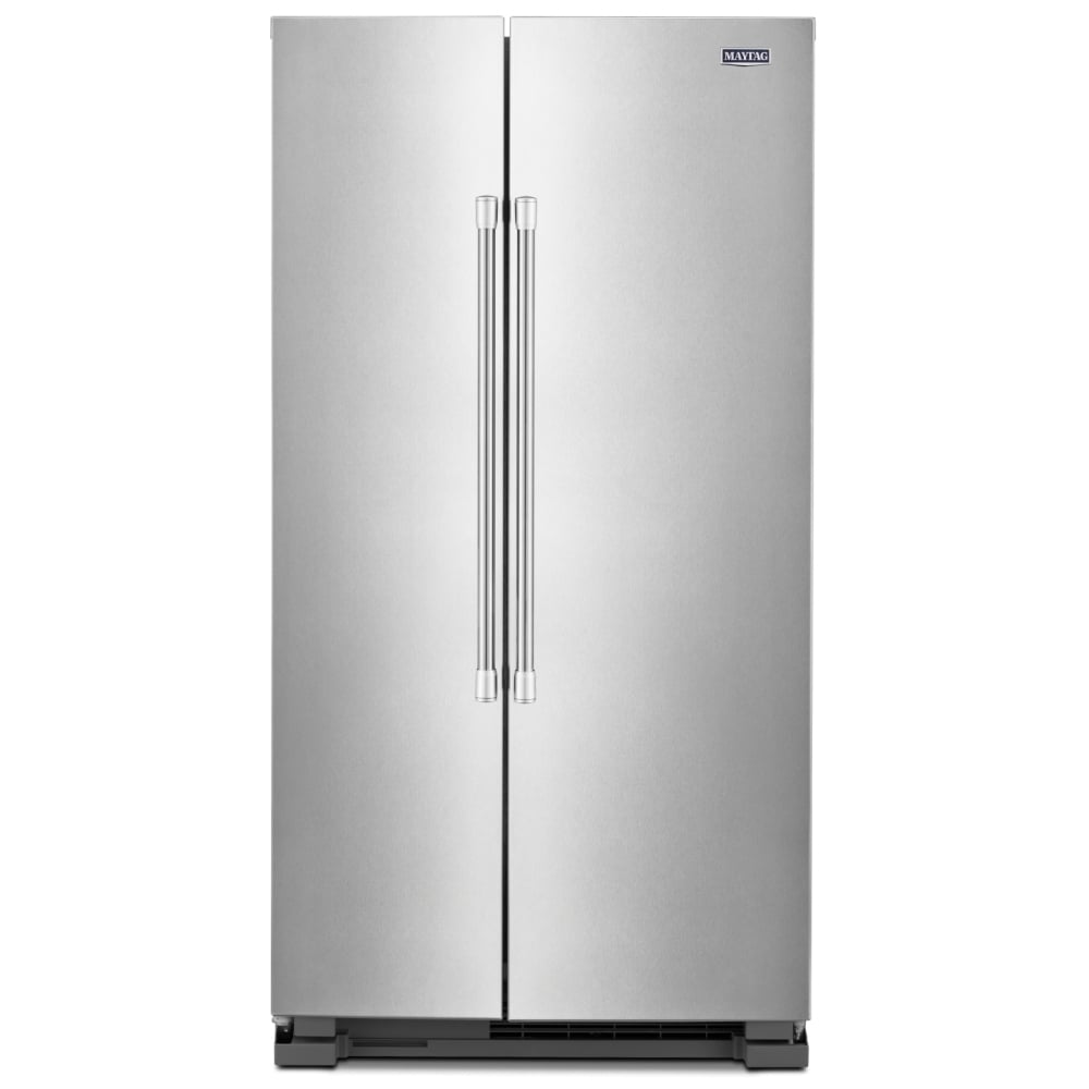 Maytag MSS25N4MKZ Side by Side Refrigerator, 36 inch Width, 25 cu. ft. Capacity, Stainless Steel colour