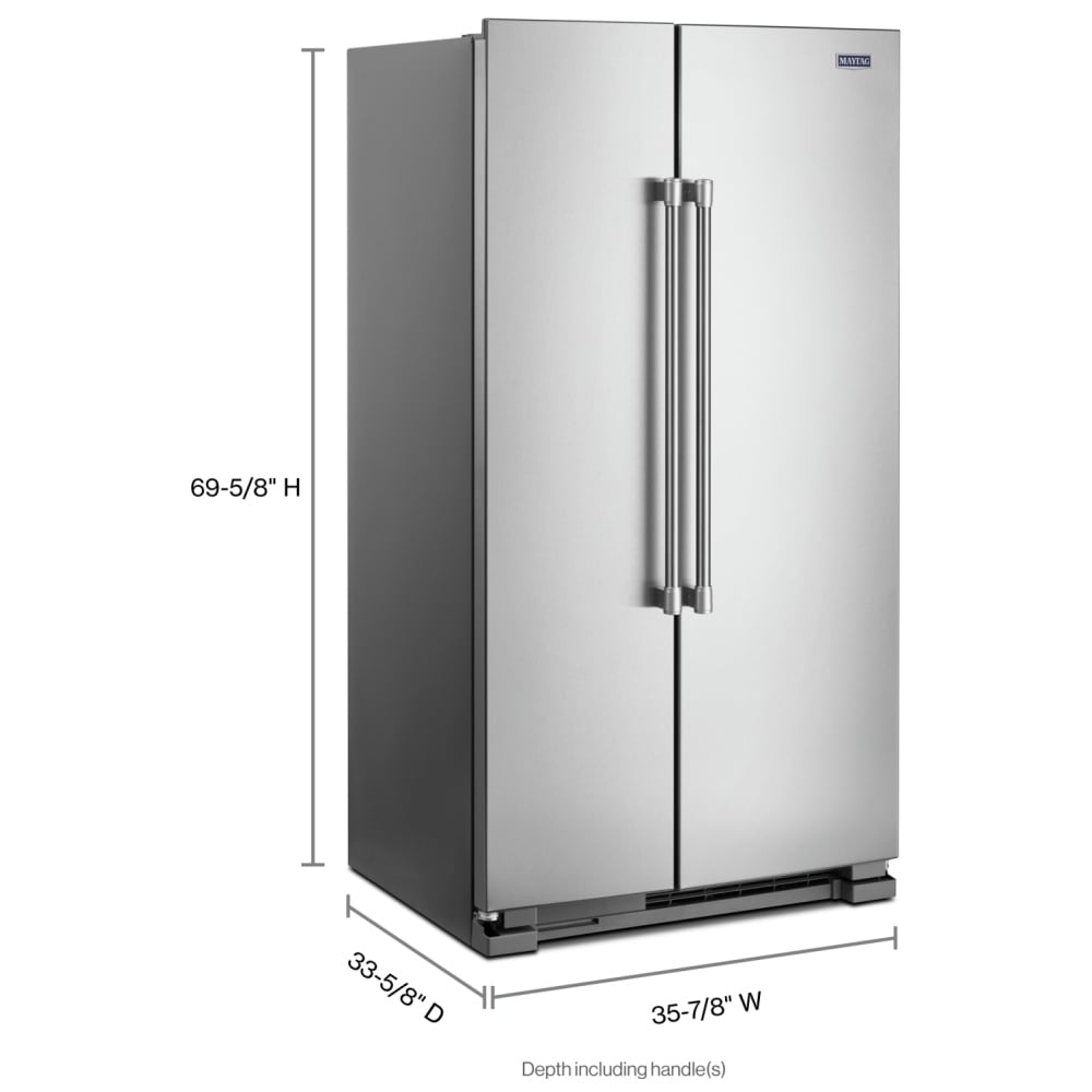 Maytag MSS25N4MKZ Side by Side Refrigerator