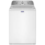 Maytag MTW4205SW Top Load Washer, 27 inch Width, 4.8 cu. ft. Washer Capacity, 700 RPM Washer Spin Speed, 10 Wash Cycles, 5 Temperature Settings, White colour