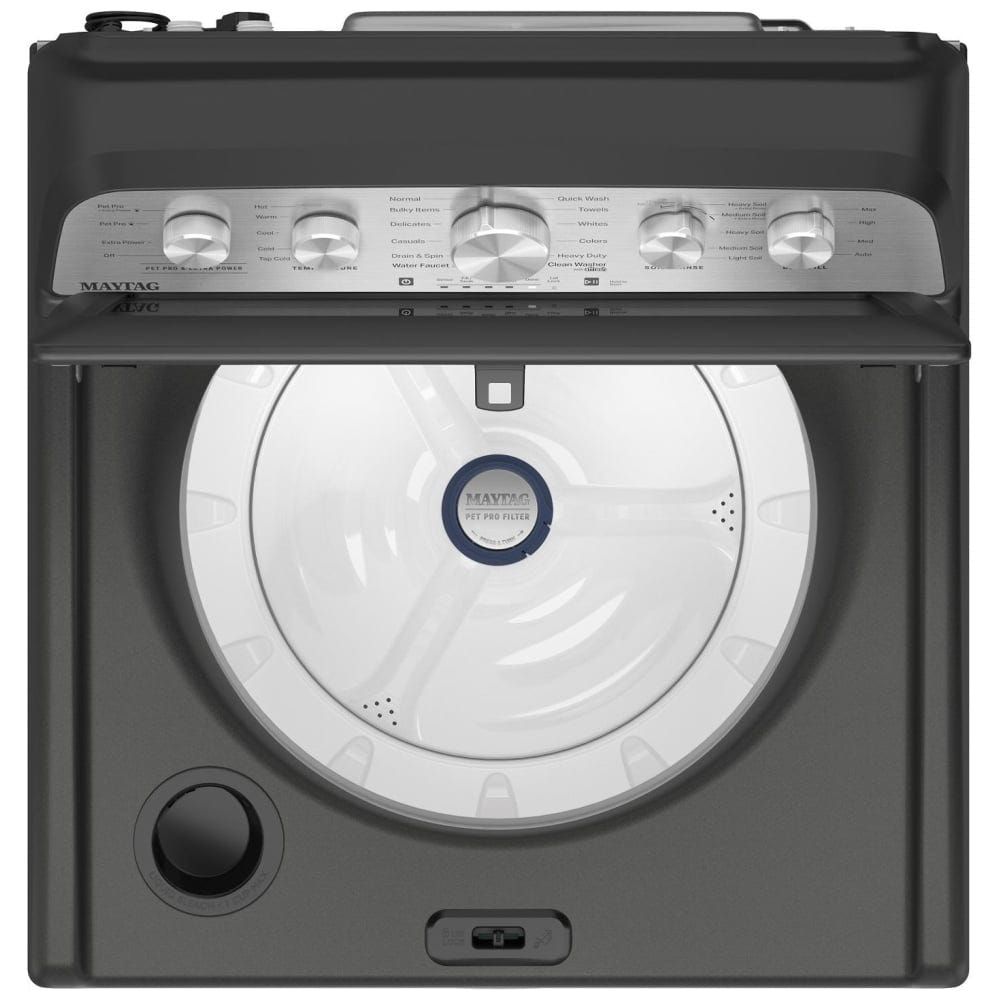 Maytag MTW5600RU Top Load Washer, 5.5 cu. ft. Washer Capacity, 11 Wash Cycles, 3 Temperature Settings, 750 RPM Washer Spin Speed, Impeller