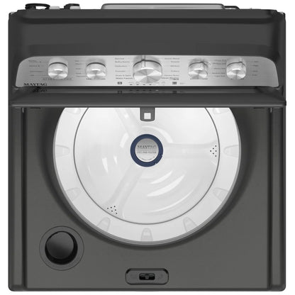 Maytag MTW5600RU 顶部装载洗衣机，5.5 立方英尺洗衣机容量，11 种洗涤程序，3 种温度设置，750 RPM 洗衣机旋转速度，叶轮