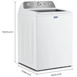 Maytag MTW5600RW Top Load Washer, White