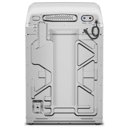 Maytag MTW5600RW 顶开式洗衣机，5.5 立方英尺洗衣机容量，11 种洗涤程序，3 种温度设置，750 RPM 洗衣机转速，叶轮，白色