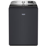 Maytag MTW6205RF Top Load Washer, 6 cu. ft. Washer Capacity, 10 Wash Cycles, 5 Temperature Settings, 750 RPM Washer Spin Speed, Agitator, Wifi Enabled, Midnight Steel colour