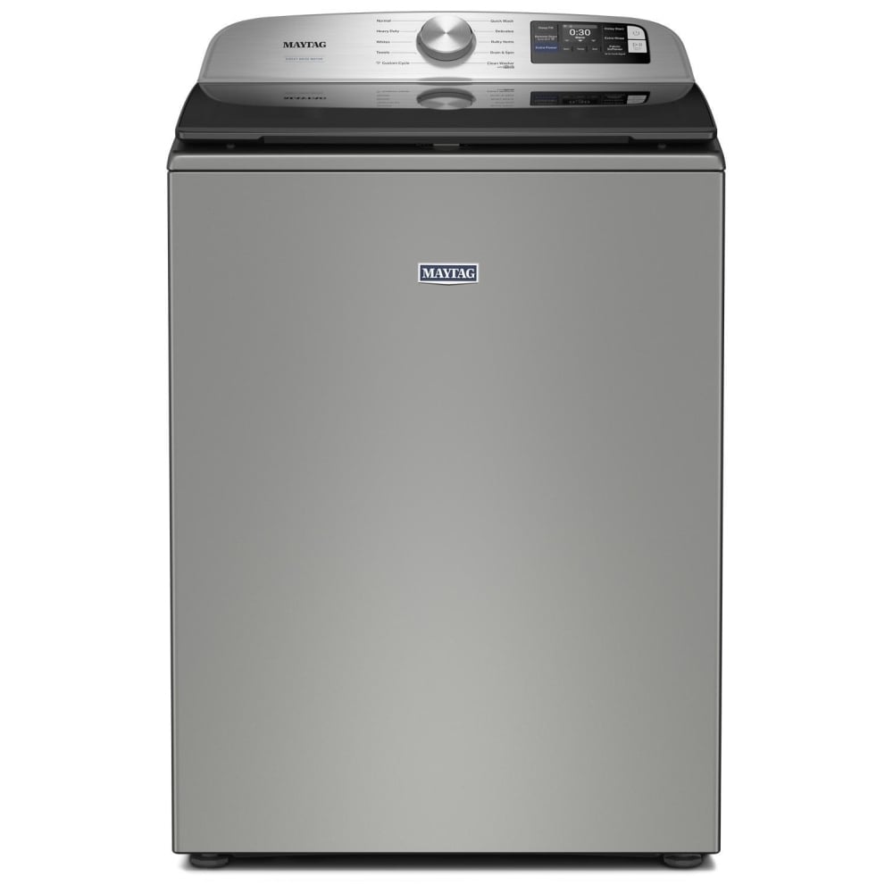 Maytag MTW6205RR Top Load Washer, 27 inch Width, 6 cu. ft. Washer Capacity, 10 Wash Cycles, 5 Temperature Settings, 750 RPM Washer Spin Speed, Agitator, Wifi Enabled, Other colour