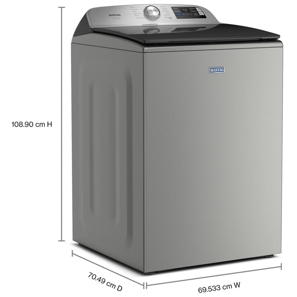 Maytag MTW7205RR 顶开式洗衣机，6.0 立方英尺洗衣机容量，12 种洗涤程序，5 种温度设置，750 RPM 洗衣机转速，搅拌器，支持 Wifi，其他颜色