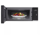 LG MVEF1323F Over the Range Microwave, 30 inch Exterior Width, 1.3 cu. ft. Capacity, 400 CFM, 1,000 W Watts, Stainless Steel Interior, LED, Stainless Steel colour