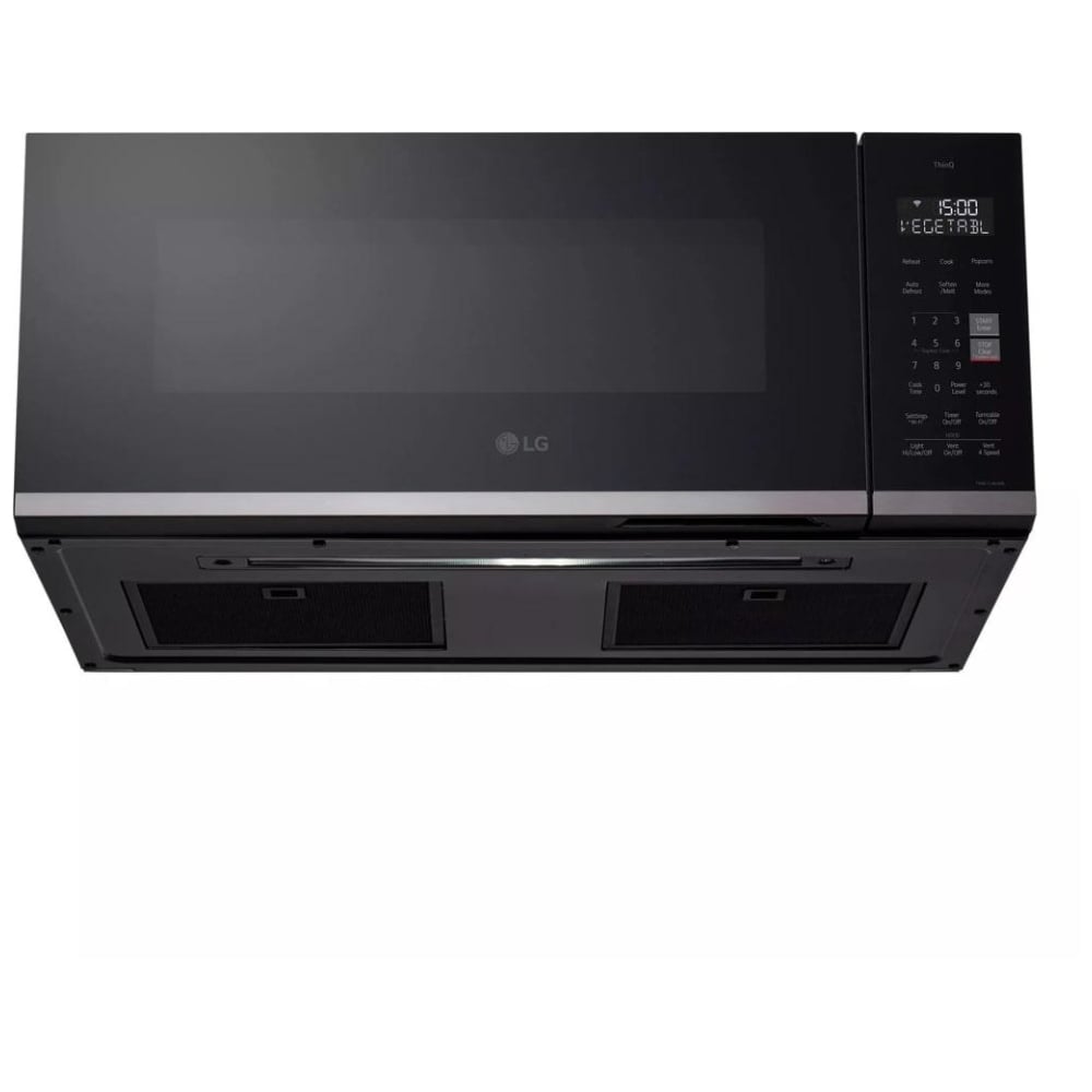 LG MVEF1323F 1.3 cu. ft. Smart Low Profile Over-the-Range Microwave Oven