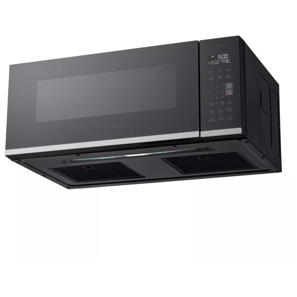LG MVEF1323F 1.3 cu. ft. Smart Low Profile Over-the-Range Microwave Oven