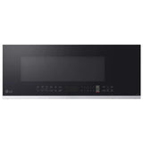 LG MVEF1337F Over the Range Microwave, 30 inch Exterior Width, 1.3 cu. ft. Capacity, 550 CFM, 1,000 W Watts, Stainless Steel Interior, LED, Stainless Steel colour