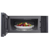 LG MVEF1337F Over the Range Microwave, 30 inch Exterior Width, 1.3 cu. ft. Capacity, 550 CFM, 1,000 W Watts, Stainless Steel Interior, LED, Stainless Steel colour