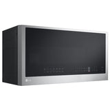 LG MVEL2033F Over the Range Microwave, 30 inch Exterior Width, 2 cu. ft. Capacity, 400 CFM, 900 W Watts, Halogen , Stainless Steel colour