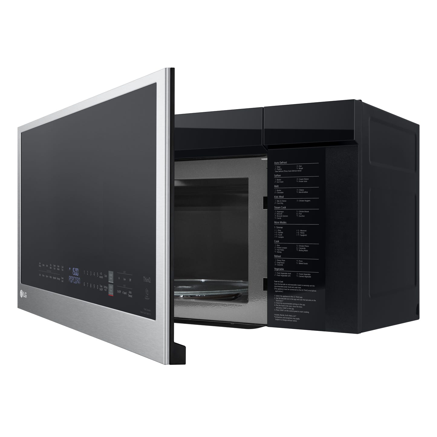 2.0 cu. ft. Smart Wi-Fi Enabled Over-the-Range Microwave Oven with EasyClean® MVEL2033F