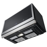 LG MVEL2137F Over the Range Microwave, 30 inch Exterior Width, 2.1 cu. ft. Capacity, 400 CFM, 900 W Watts, LED, Stainless Steel colour