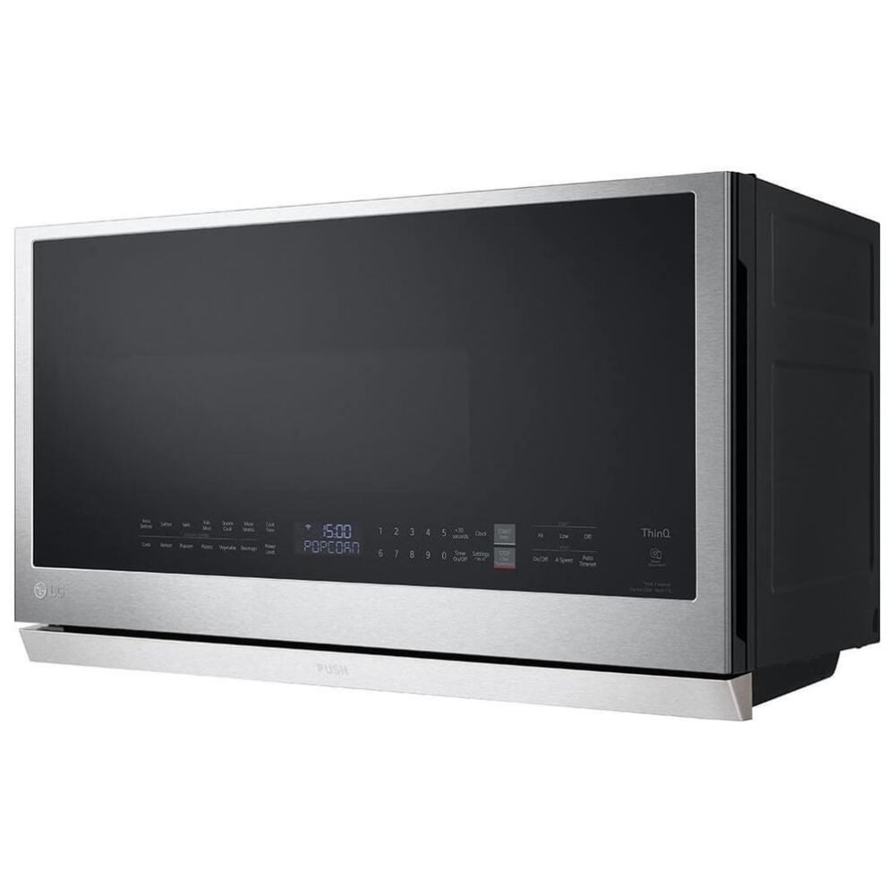 LG MVEL2137F 2.1 cu. ft. Smart Wi-Fi Enabled Over-the-Range Microwave Oven with ExtendaVent 2.0 & EasyClean