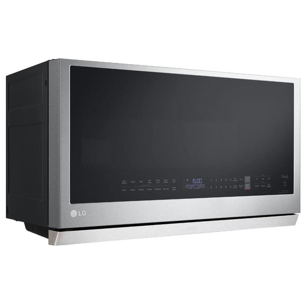 LG MVEL2137F 2.1 cu. ft. Smart Wi-Fi Enabled Over-the-Range Microwave Oven with ExtendaVent 2.0 & EasyClean
