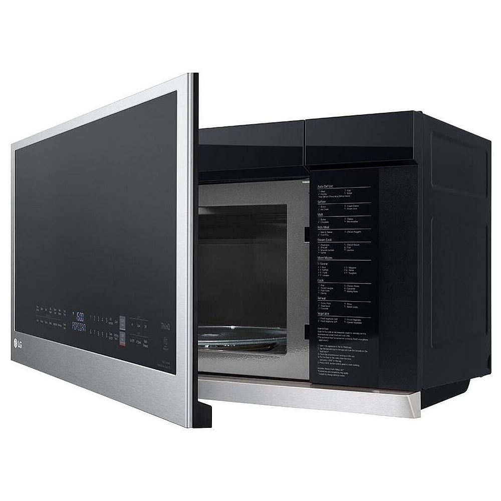 LG MVEL2137F 2.1 cu. ft. Smart Wi-Fi Enabled Over-the-Range Microwave Oven with ExtendaVent 2.0 & EasyClean