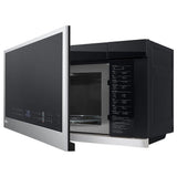 LG MVEL2137F Over the Range Microwave, 30 inch Exterior Width, 2.1 cu. ft. Capacity, 400 CFM, 900 W Watts, LED, Stainless Steel colour