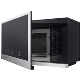 LG MVEL2137F Over the Range Microwave, 30 inch Exterior Width, 2.1 cu. ft. Capacity, 400 CFM, 900 W Watts, LED, Stainless Steel colour