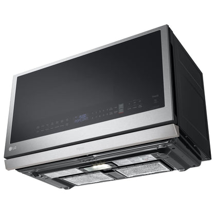 LG MVEL2137F 2.1 cu. ft. Smart Wi-Fi Enabled Over-the-Range Microwave Oven with ExtendaVent 2.0 & EasyClean