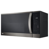 LG MVEM1825D Over the Range Microwave, 30 inch Exterior Width, 1.8 cu. ft. Capacity, 300 CFM, 1,000 W Watts, Halogen , Black Stainless Steel colour