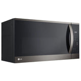 LG MVEM1825D Over the Range Microwave, 30 inch Exterior Width, 1.8 cu. ft. Capacity, 300 CFM, 1,000 W Watts, Halogen , Black Stainless Steel colour