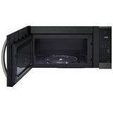 LG MVEM1825D Over the Range Microwave, 30 inch Exterior Width, 1.8 cu. ft. Capacity, 300 CFM, 1,000 W Watts, Halogen , Black Stainless Steel colour