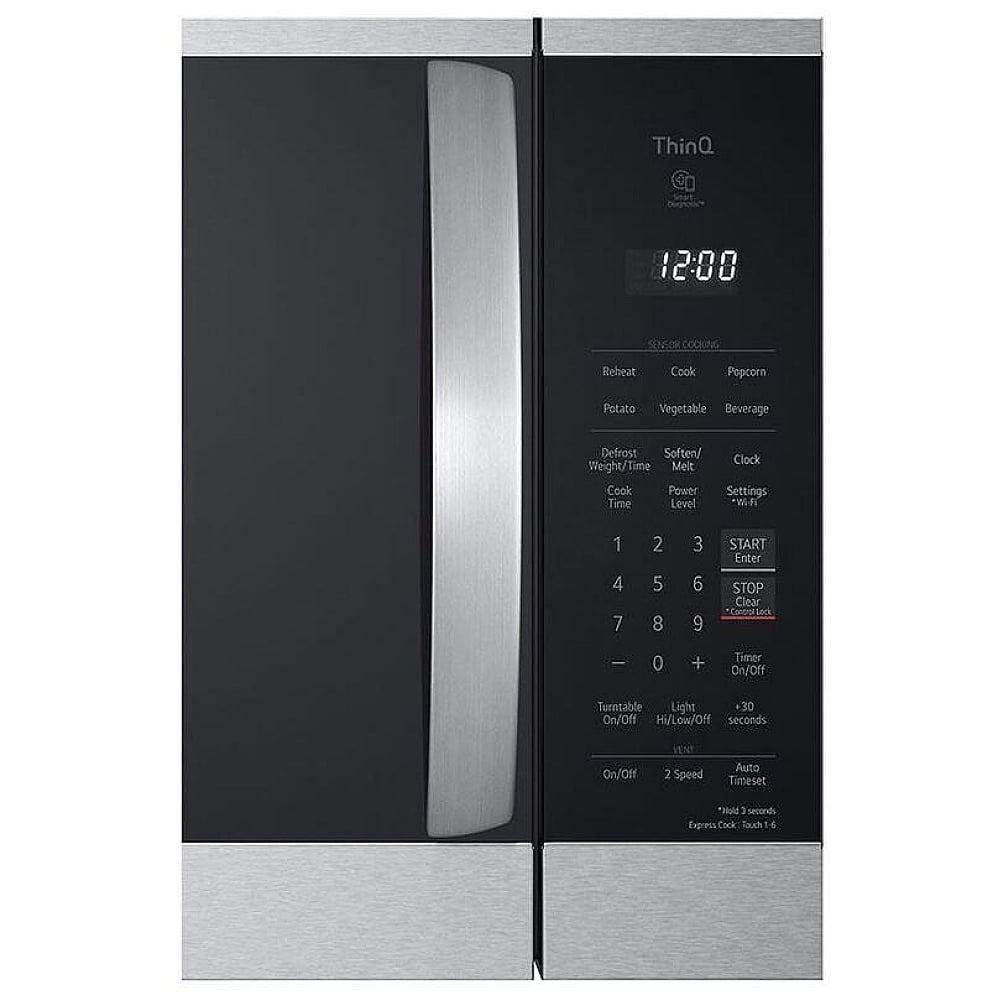 LG MVEM1825F 1.8 cu. ft. Smart Wi-Fi Enabled Over-the-Range Microwave Oven