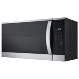 LG MVEM1825F Over the Range Microwave, 30 inch Exterior Width, 1.8 cu. ft. Capacity, 300 CFM, 900 W Watts, LED, Stainless Steel colour