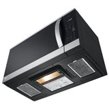 LG MVEM1825F Over the Range Microwave, 30 inch Exterior Width, 1.8 cu. ft. Capacity, 300 CFM, 900 W Watts, LED, Stainless Steel colour