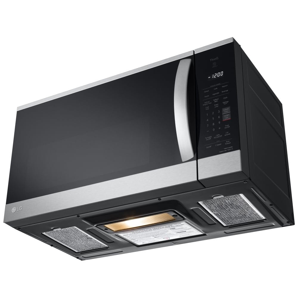 LG MVEM1825F 1.8 cu. ft. Smart Wi-Fi Enabled Over-the-Range Microwave Oven