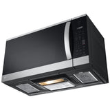 LG MVEM1825F Over the Range Microwave, 30 inch Exterior Width, 1.8 cu. ft. Capacity, 300 CFM, 900 W Watts, LED, Stainless Steel colour