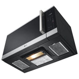 LG MVEM1825X Over the Range Microwave, 30 inch Exterior Width, 1.8 cu. ft. Capacity, 300 CFM, 1,600 W Watts, LED