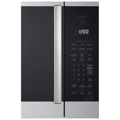 LG MVEM1825X 2.1 cu. ft. Smart Wi-Fi Enabled Over-the-Range Microwave Oven