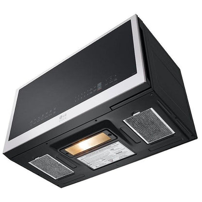 LG Studio Essence White 2.0 cu.ft. Smart Over-the-Range Microwave Oven MVES2033N