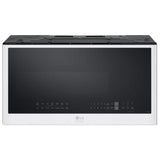 LG Studio MVES2033N Over the Range Microwave, 30 inch Exterior Width, 2 cu. ft. Capacity, 400 CFM, 900 W Watts, LED, Essence White colour