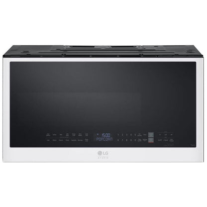 LG Studio Essence White 2.0 cu.ft. Smart Over-the-Range Microwave Oven MVES2033N