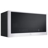LG Studio MVES2033N Over the Range Microwave, 30 inch Exterior Width, 2 cu. ft. Capacity, 400 CFM, 900 W Watts, LED, Essence White colour