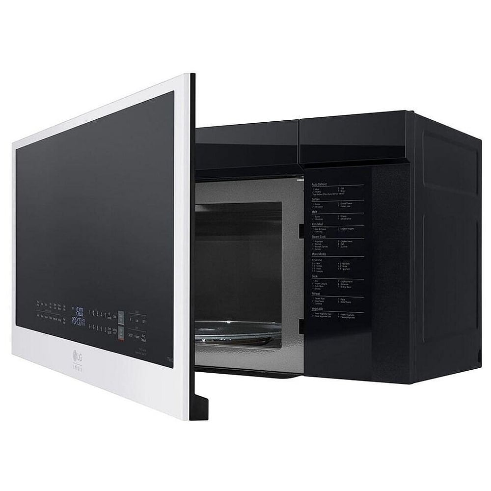 LG Studio Essence White 2.0 cu.ft. Smart Over-the-Range Microwave Oven MVES2033N