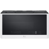 LG Studio MVES2033N Over the Range Microwave, 30 inch Exterior Width, 2 cu. ft. Capacity, 400 CFM, 900 W Watts, LED, Essence White colour
